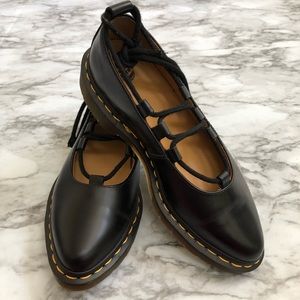 doc martens lace up shoes